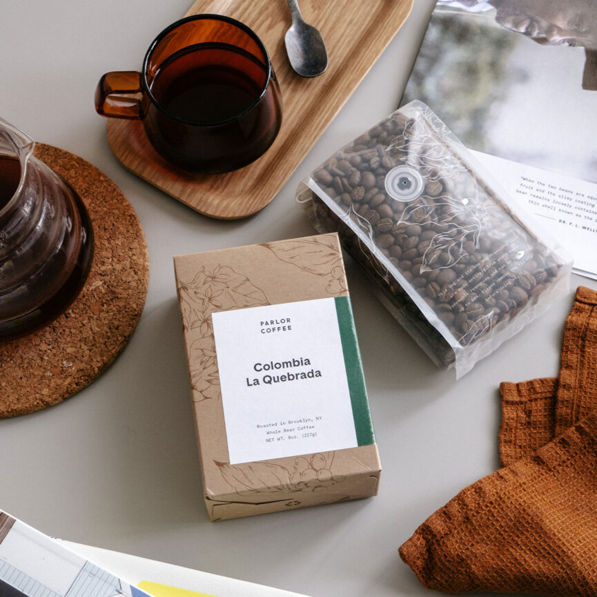 GUSTATORY Coffee Bean Silver Bead