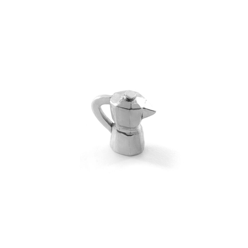 GUSTATORY Coffee Moka Pot Silver Bead