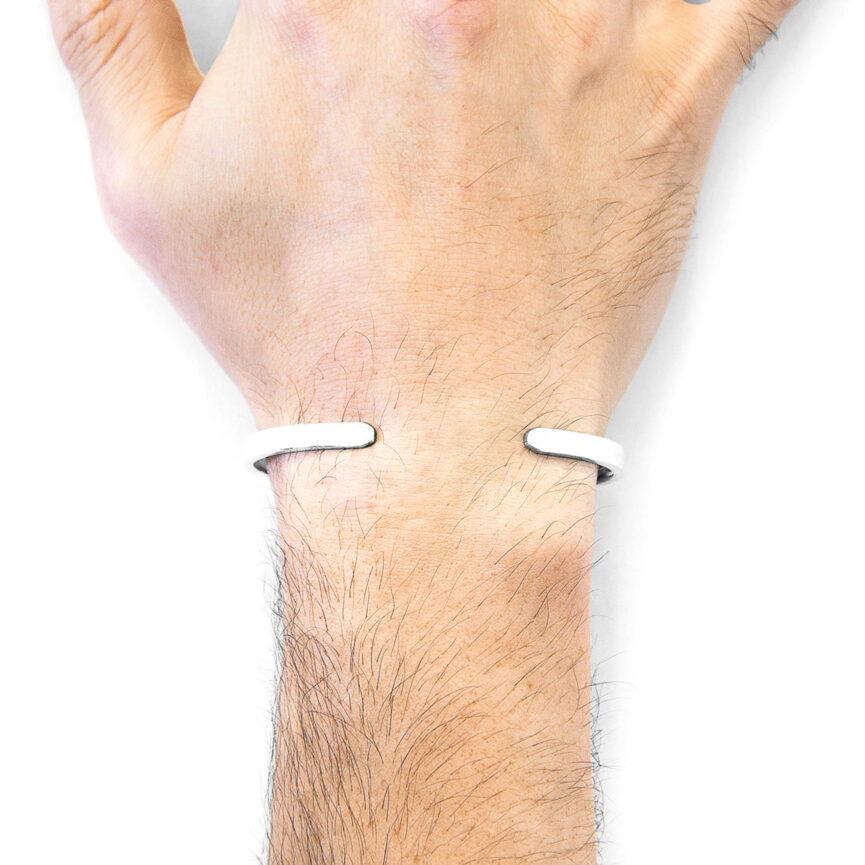 Reynolds Element Midi Geometric Silver Bangle