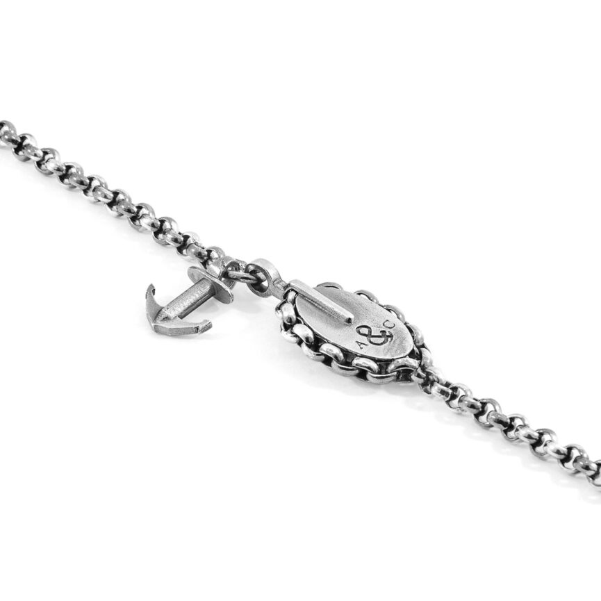 London Mooring Silver Chain Bracelet
