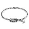 London Mooring Silver Chain Bracelet