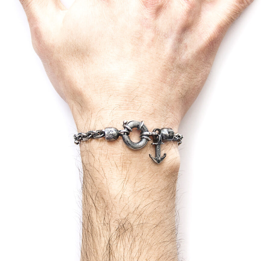 Salcombe Mooring Silver Chain Bracelet