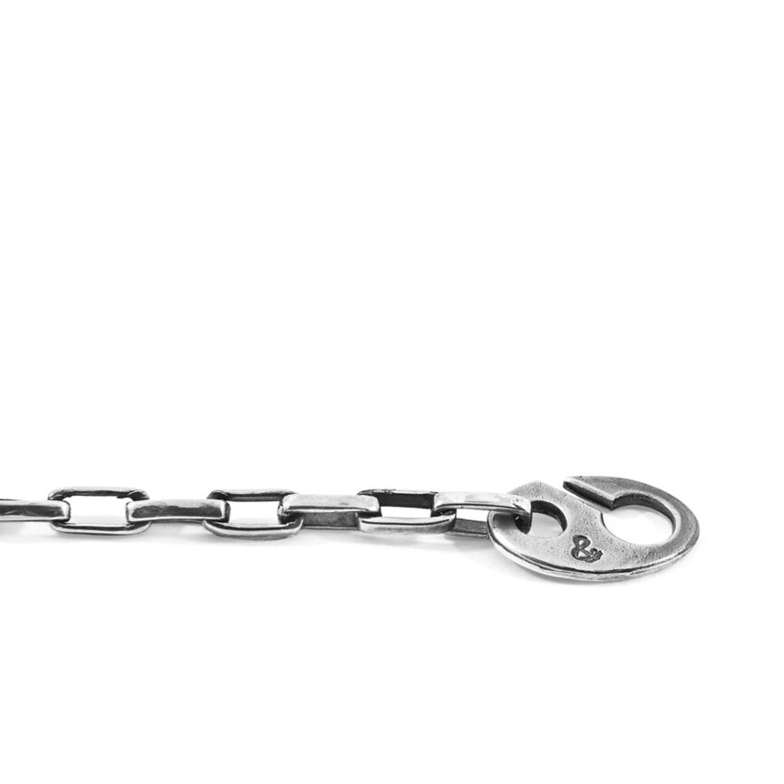 Windsor Mooring Silver Chain Bracelet