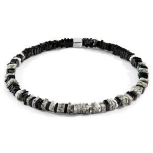 White Jasper Innot Silver and Stone Bracelet
