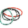 Black Lava Tekapo Silver and Stone Bracelet
