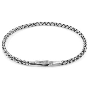 Bowspirit Sail Silver Chain Bracelet