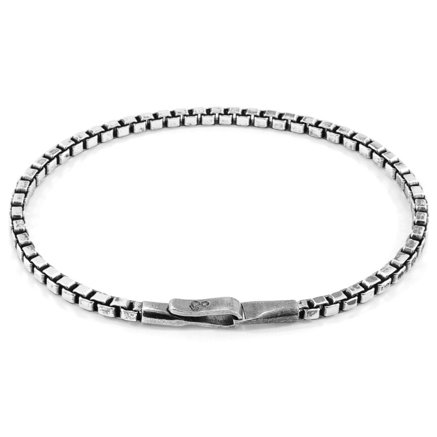 Lateen Sail Silver Chain Bracelet