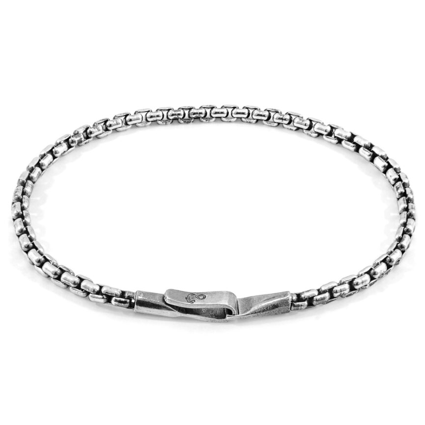 Moonraker Sail Silver Chain Bracelet