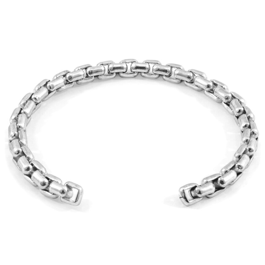 Moonraker Sail Silver Chain Bangle