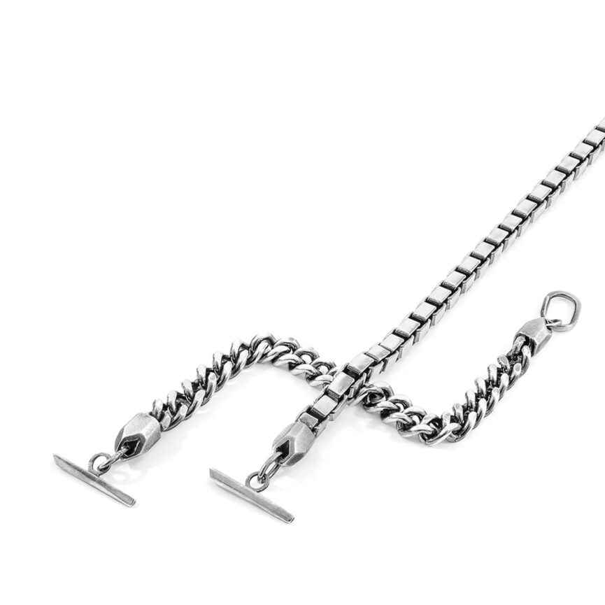 Crossjack Skipper Silver Chain Bracelet