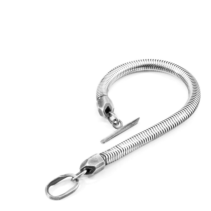 Gallant Skipper Silver Chain Bracelet