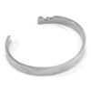Axton Anchor Cutout Wayfarer Silver Bangle