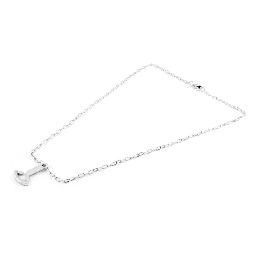 Frigate Anchor Flotilla Silver Necklace Pendant