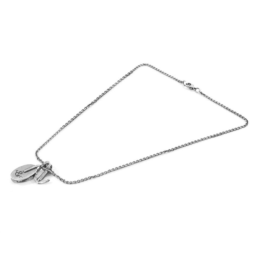 London Pulley Silver Necklace Pendant