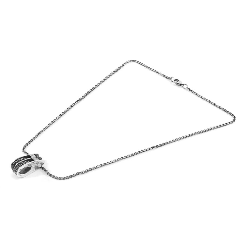Rothesay Pulley Silver Necklace Pendant