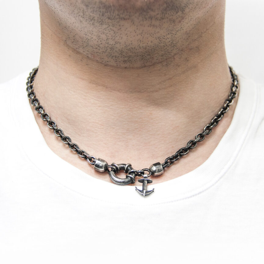 Salcombe Voyage Silver Necklace Pendant