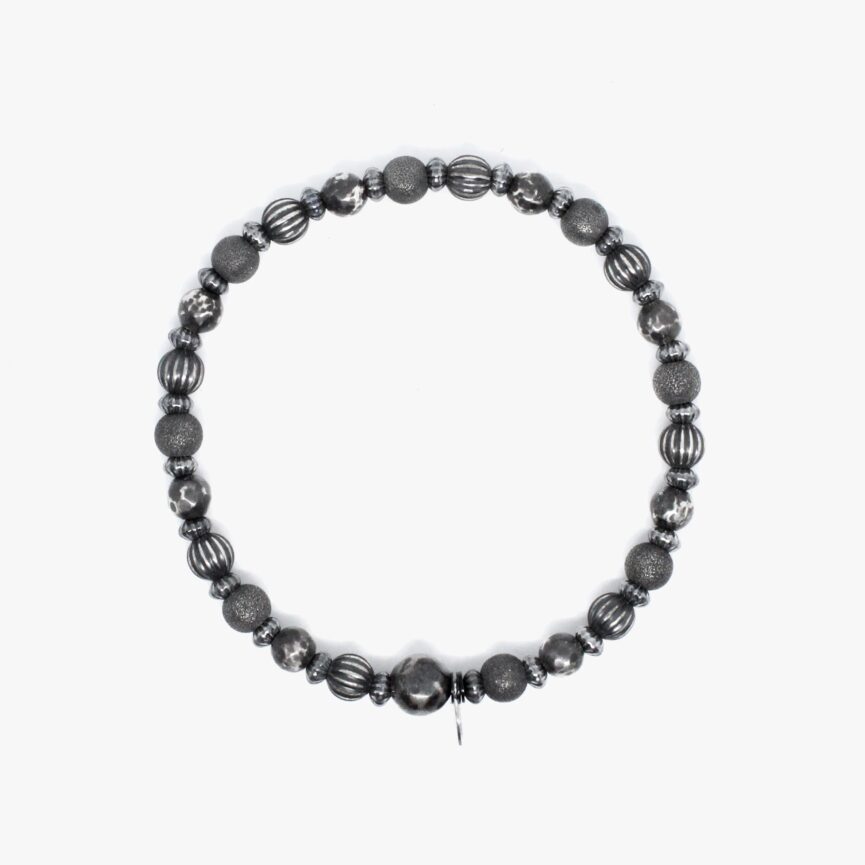 Multi Texture Sterling Beads