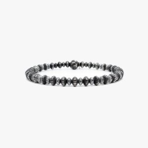 Roundel Corrugated Sterling Beads
