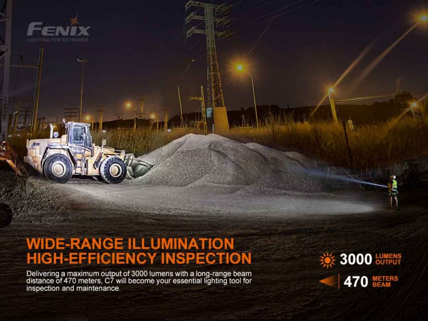 Fenix C7 Work Flashlight