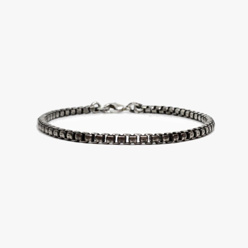 Antiqued Box Chain Bracelet