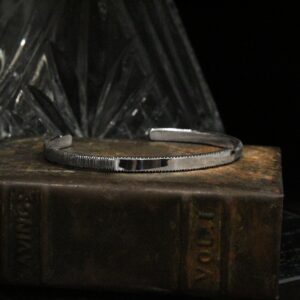 Etched and Polished Cuff