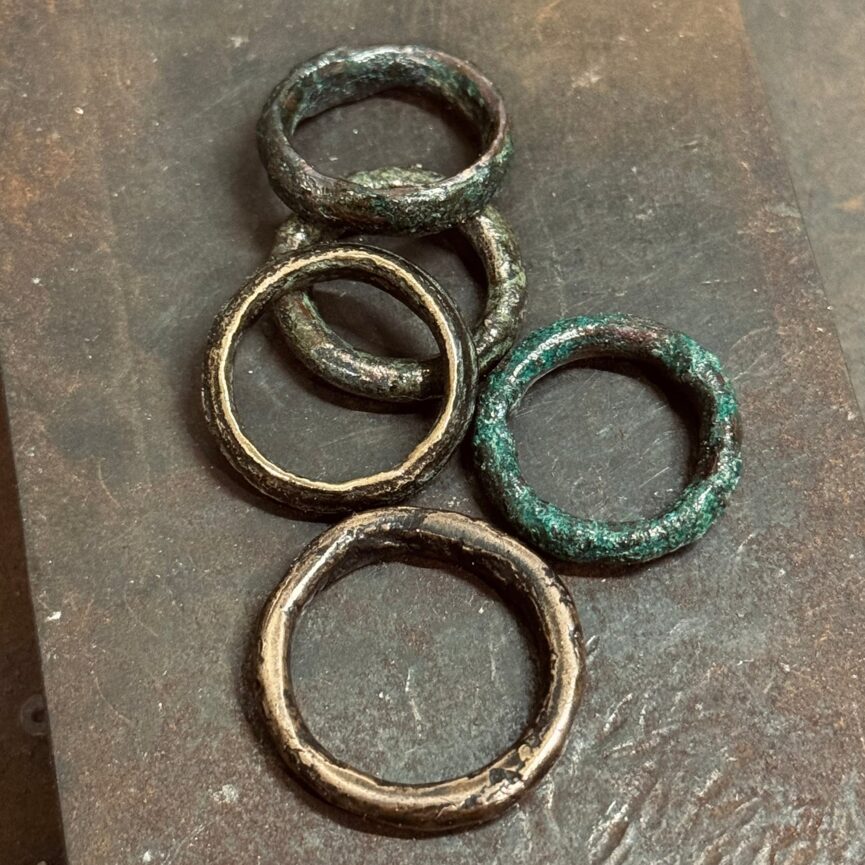 Ancient Coin Ring Necklace 1/1