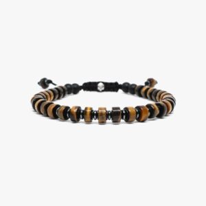 Yellow Tiger Eye, Gunmetal