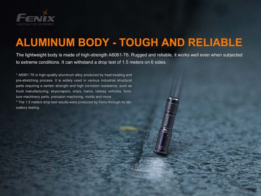 Fenix E01 V2.0 AAA Flashlight