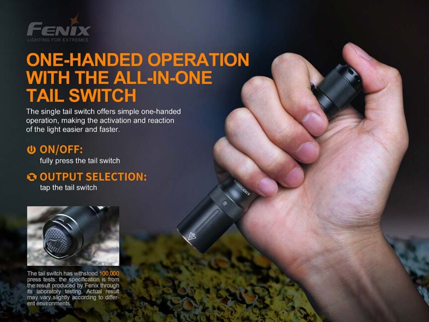 Fenix E20 V2.0 AA Flashlight