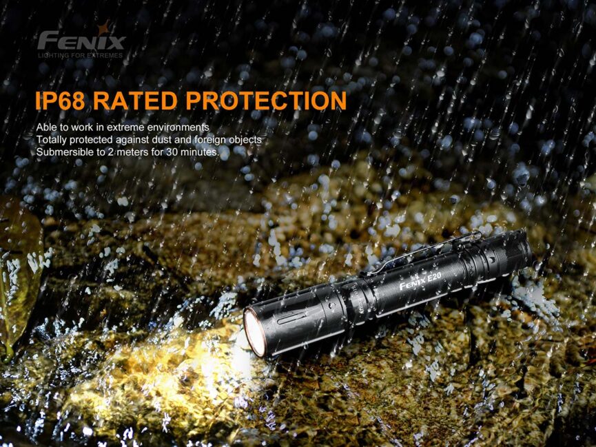 Fenix E20 V2.0 AA Flashlight