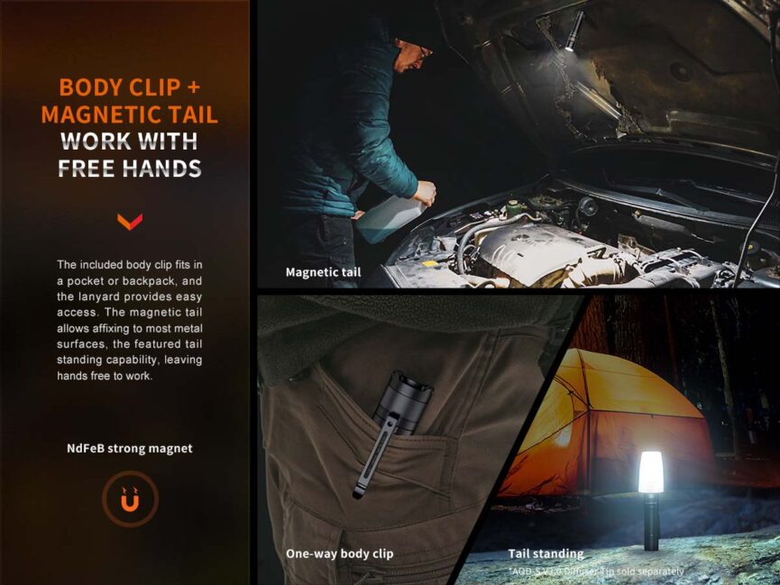 Fenix E35R Rechargeable EDC Flashlight