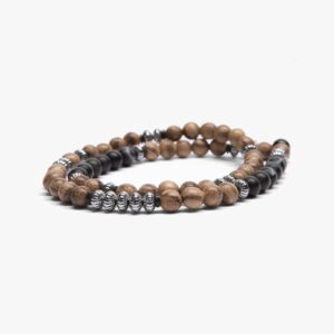 Sandalwood, Sterling and Stone Double