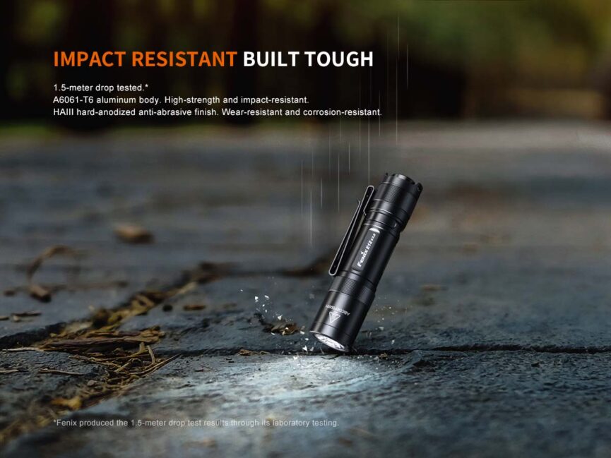 Fenix E12 V3.0 AA-Powered EDC Flashlight