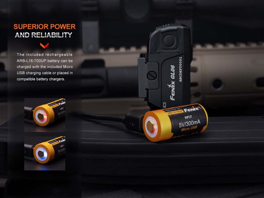 Fenix GL06 Compact Weapon Light