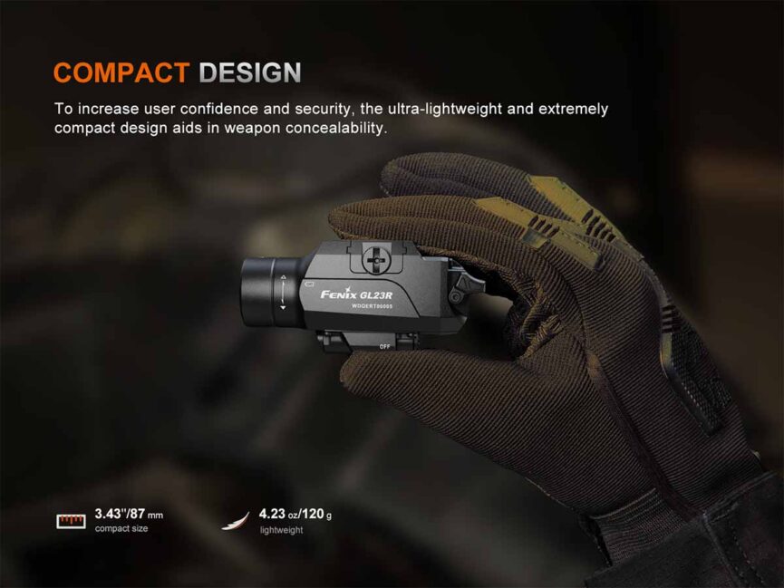 Fenix GL23R Rechargeable Weapon Light