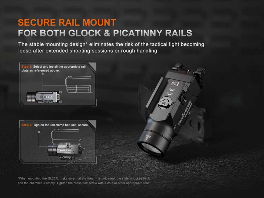 Fenix GL23R Rechargeable Weapon Light