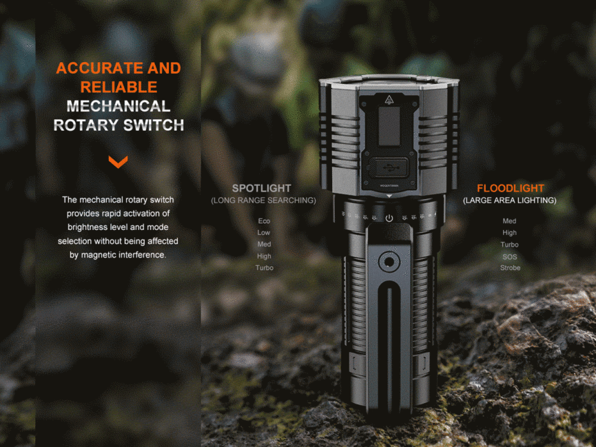 Fenix LR60R Search Flashlight