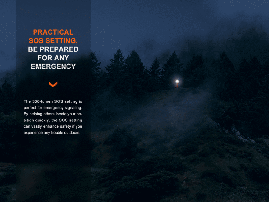 Fenix LR60R Search Flashlight