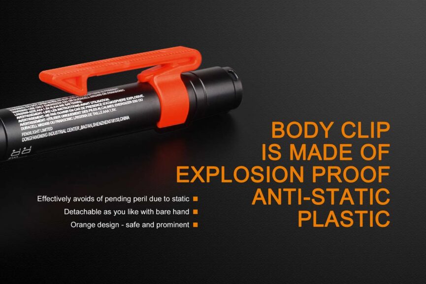 Fenix WF05E Intrinsically Safe Flashlight