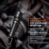 Fenix WF25RM Rechargeable Work Flashlight with Charging Dock