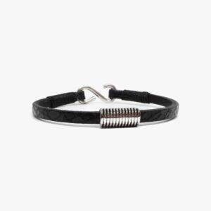 Sterling Coil. Embossed Leather
