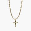 Rustic Cross Necklace
