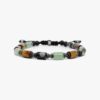 Tube Gemstones, Sterling Channel Beads