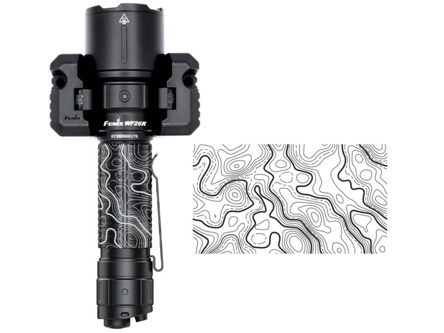 Fenix WF26R Rechargeable Flashlight with Charging Dock