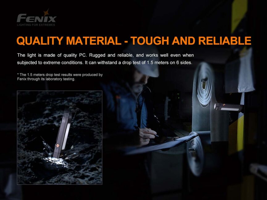 Fenix WT16R Rechargeable Magnetic Flashlight