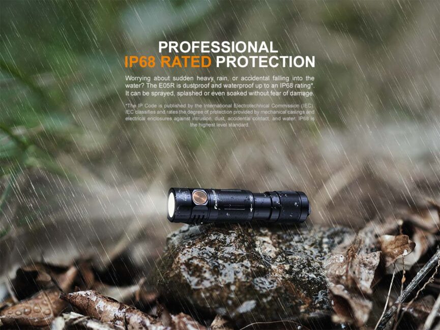 Fenix E05R Keychain Flashlight