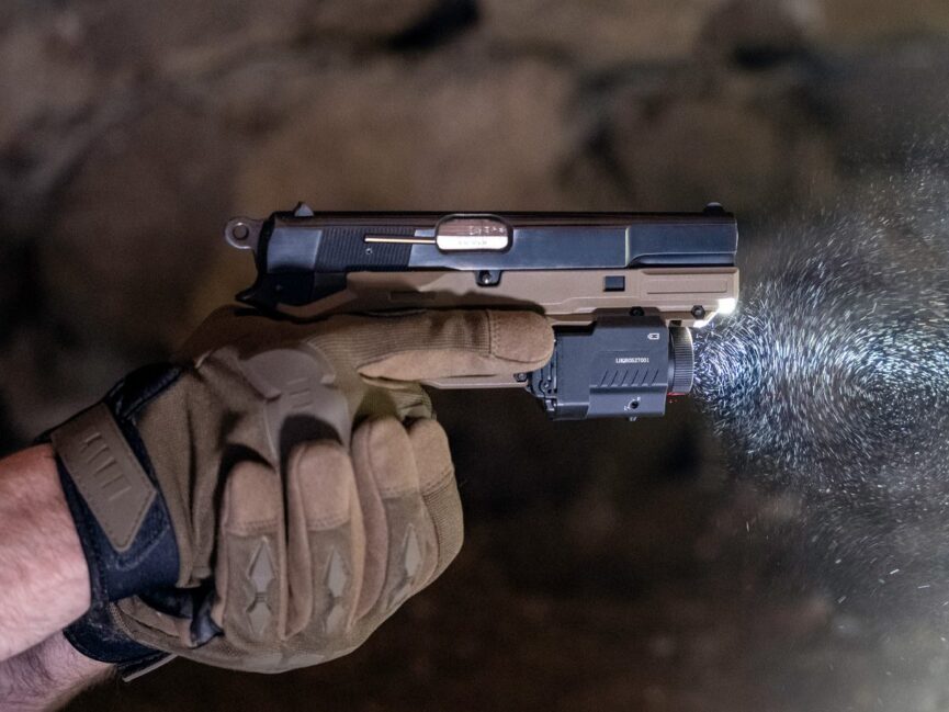 Fenix GL22 Tactical Weapon Light with Red Laser Sight
