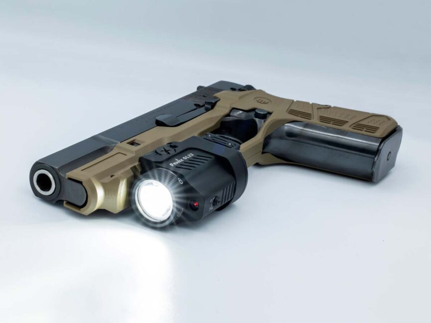 Fenix GL22 Tactical Weapon Light with Red Laser Sight