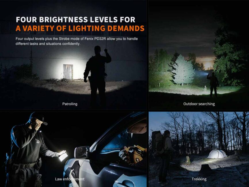 Fenix PD32R Rechargeable Flashlight
