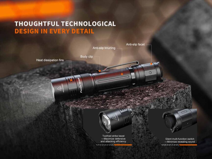 Fenix PD32R Rechargeable Flashlight